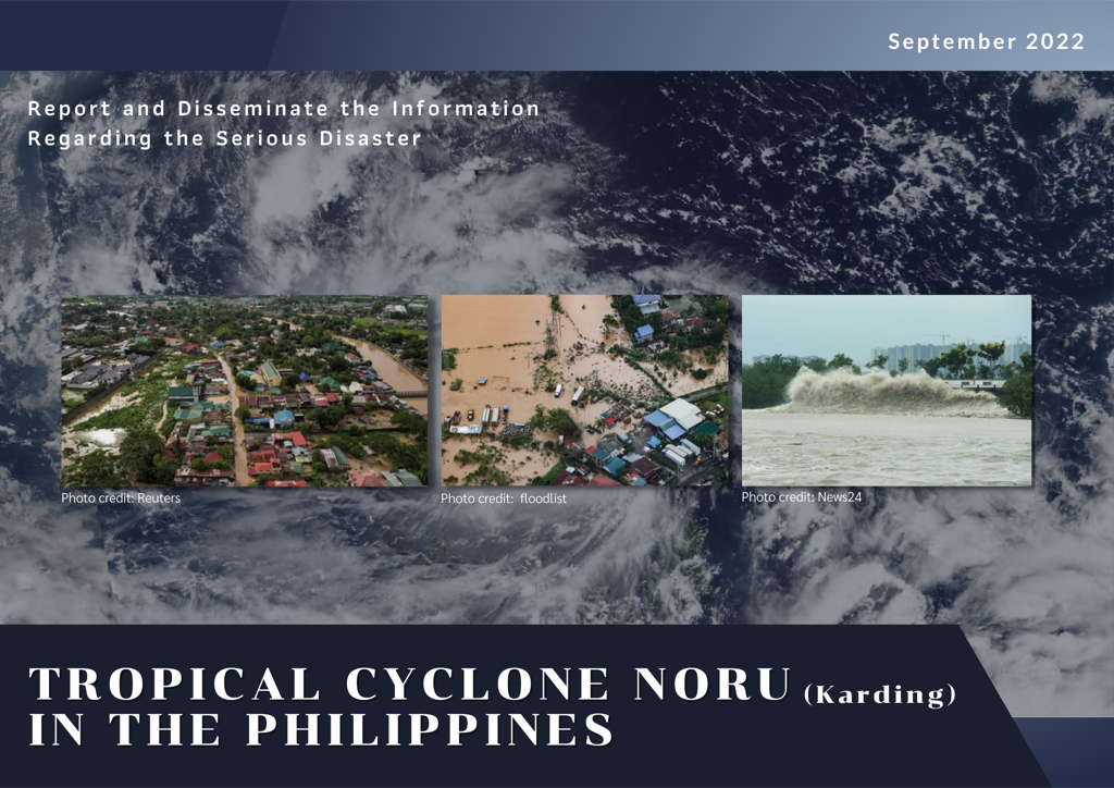 Tropical Cyclone NORU (KARDING), Philippines